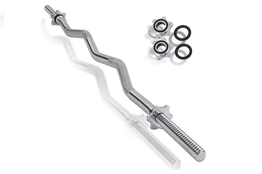 Zigzag Barbell home use 4 ft (1 inch)