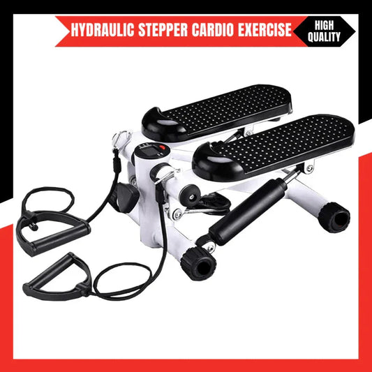 Hydraulic Stepper with Resistance Band