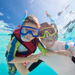 Swimming Goggles with Snorkel