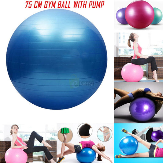 75cm Gym ball with Air pump