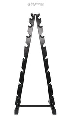 A-Frame Dumbbell Rack 8 pairs Dumbell rack - Black