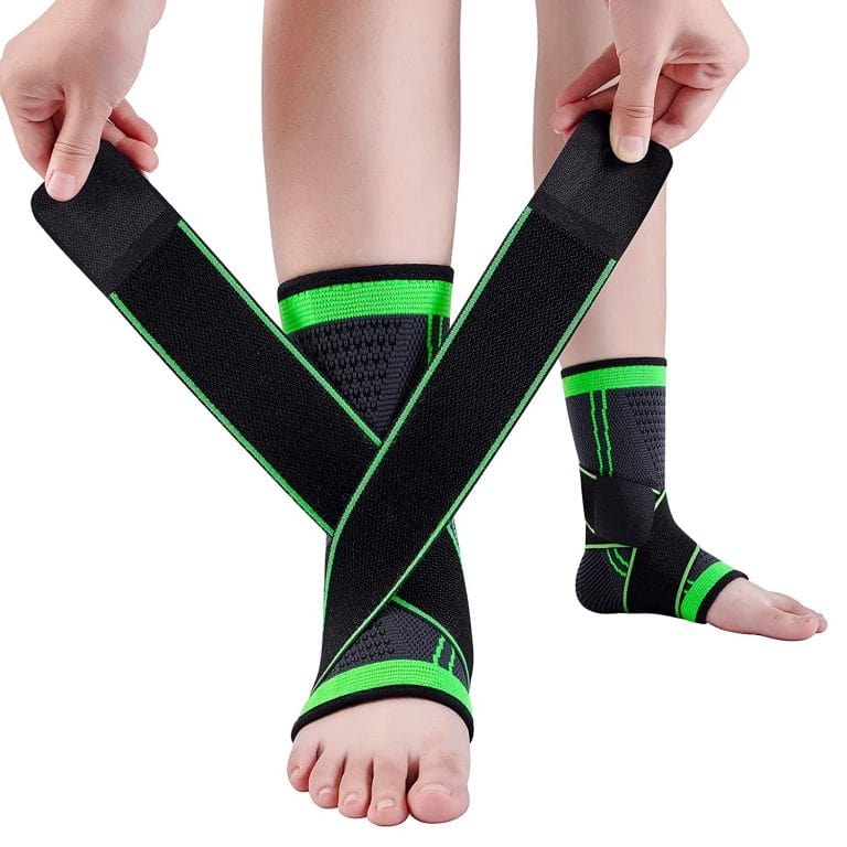 Ankle Support Brace with Adjustable Straps for Sports and Injury Recovery – Sonic Sports