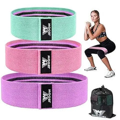 Hip Resistance Bands (3 pieces)