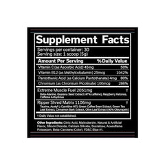 JNX Sports The Ripper Pre Workout | 30 Servings