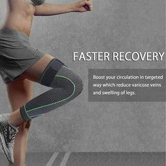 Compression Knee Sleeve With Straps