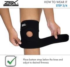 Knee Support Brace Open Patella - Pack of 1