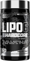Nutrex Lipo6 Hardcore | 60 Servings