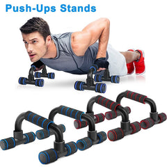 Pushup Stands Plastic For Exercise - Black