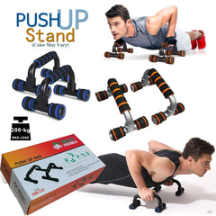 Pushup Stands Plastic For Exercise - Black