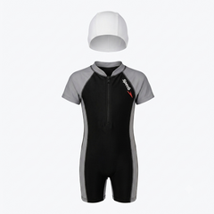 SWIMMING COSTUME FRONT ZIPPER FOR GIRLS