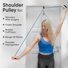 Pulley with Rope and Door Strap