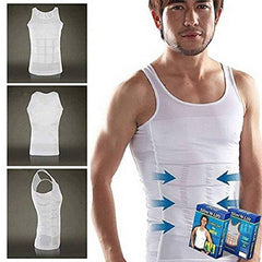 Slim and Fit Slimming Belt For Men - White