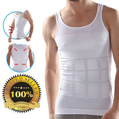 Slim and Fit Slimming Belt For Men - White