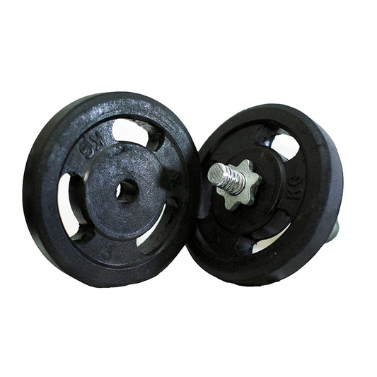 Rubber Coated Weight Plates 1 Inch Hole - 1 to 10 KG