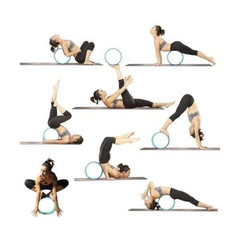 Yoga Wheel for Comfortable Support for Yoga Poses and Backbends