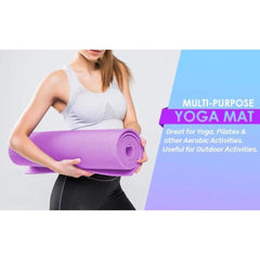 Yoga Exercise Mat 10mm Anti Slip NBR Material Imported