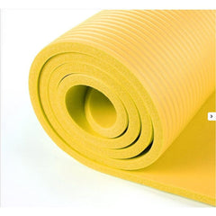 Yoga Exercise Mat 15mm Anti Slip NBR Material Imported