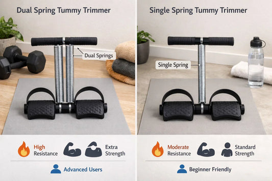 Should I Use a Single Spring or Double Spring Tummy Trimmer?