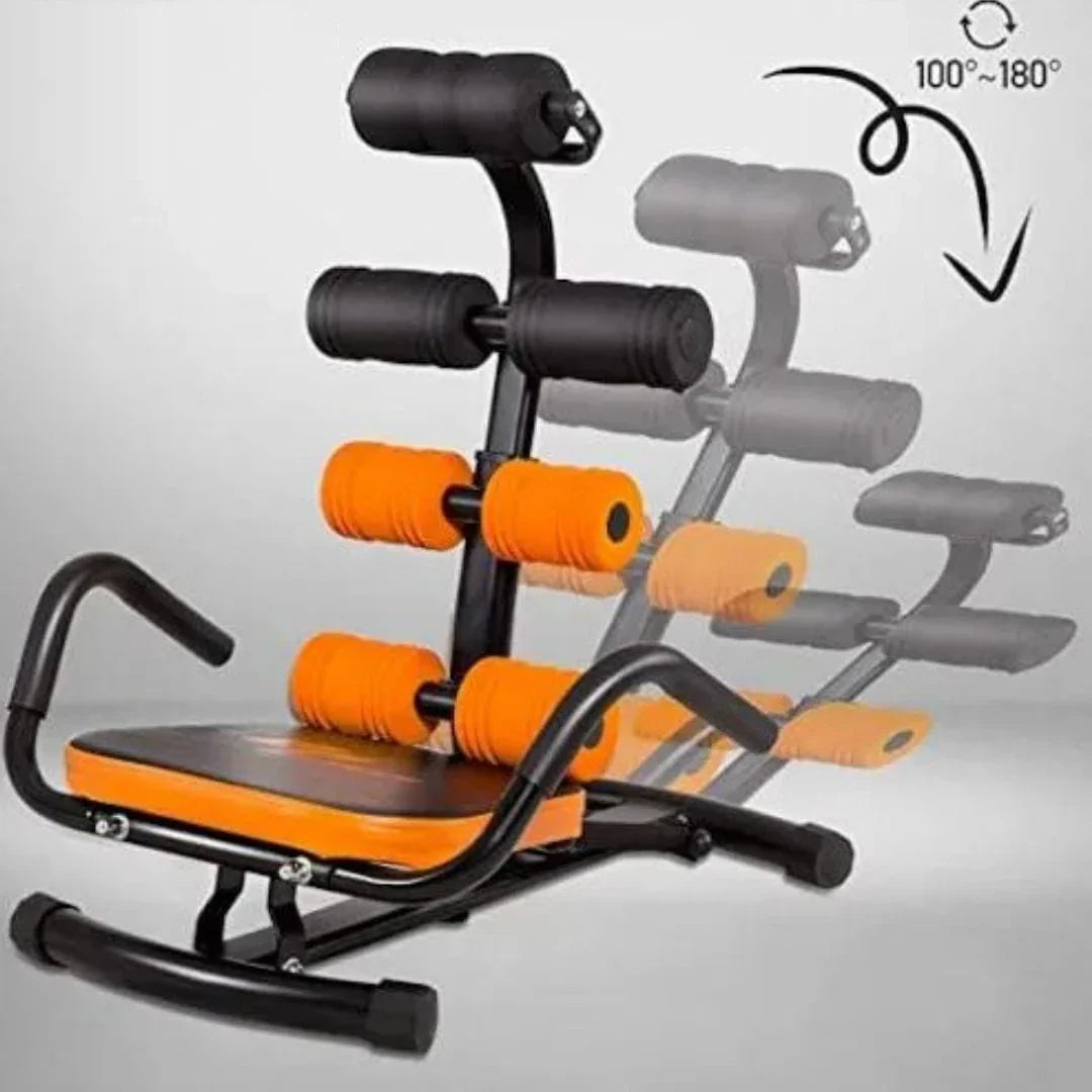 Ab Zone Flex Machine for Home Workouts Equipment with Adjustable Resistance