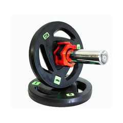 Olympic Rubber Coated Commercial Weight Plates 2.5 to 20 KGS