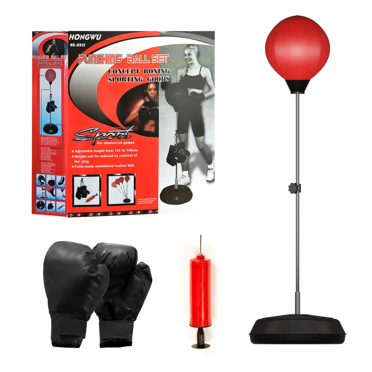 Kids Punching Bag Set