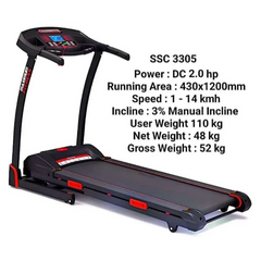 Maximum Fitness Treadmill 110 KG SSC 990