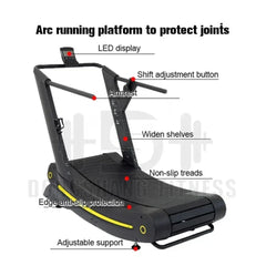 Manual Curved Treadmill - M8755
