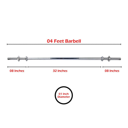 Straight Barbell Home Use (4 ft)