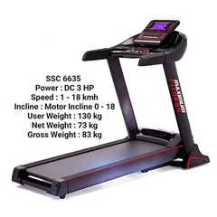 Maximum Fitness Treadmill 130 KG SSC 6635