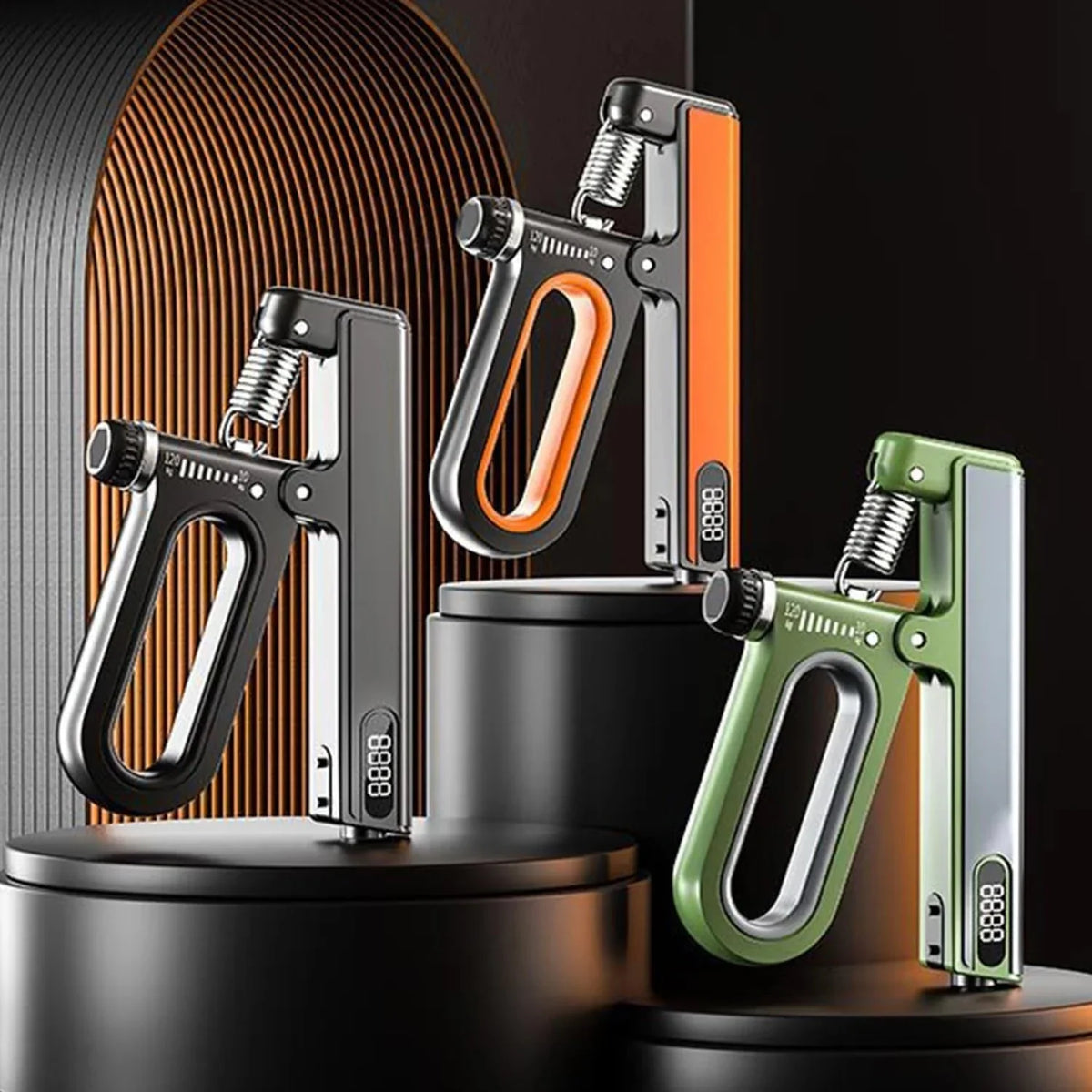 Adjustable Hand Grip with Counter 10KG to 120KG