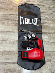Boxing Gloves, Punching Bag, Boxing Wraps (Pack of 3)