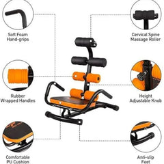 Ab Zone Flex Machine for Home Workouts Equipment with Adjustable Resistance