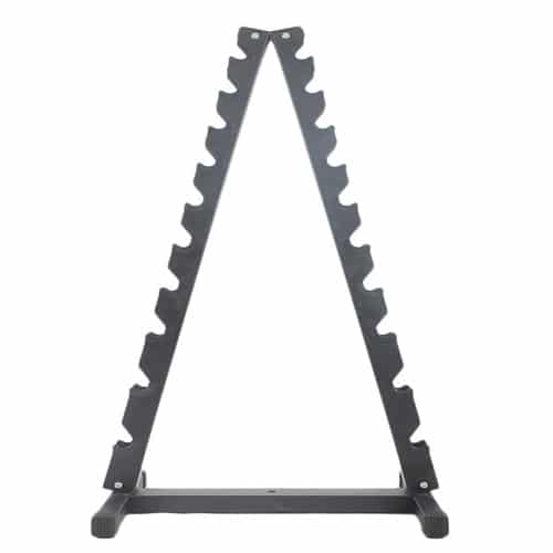 A-Frame Dumbbell Rack 8 pairs Dumbell rack - Black