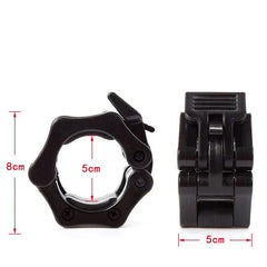 Barbell Locks 1 Pair 2 inch for Olympic barbell rods spinlocks -Pack of 2pcs