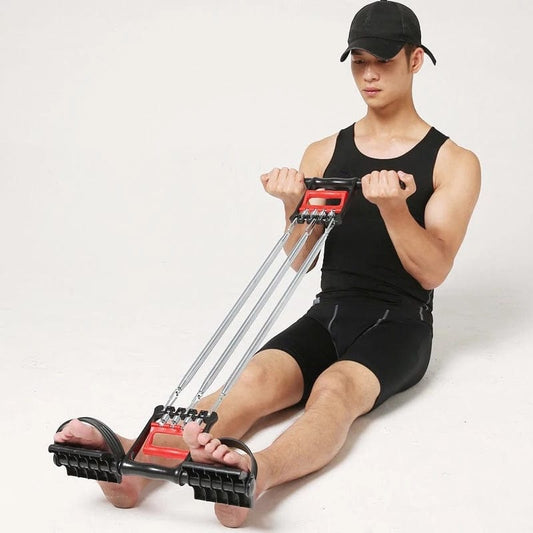 Chest Expander with Tummy Trimmer 3 in 1 Multi Purpose Exercise Springs