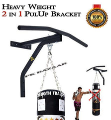 Chinup Pull Up Bar With Boxing Bag Hook
