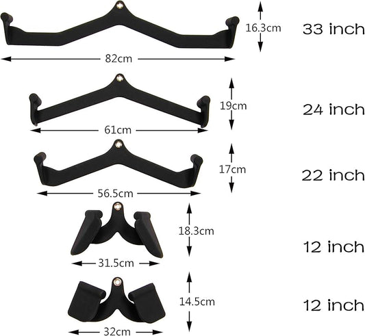 Lat Pulldown Attachments 5pcs