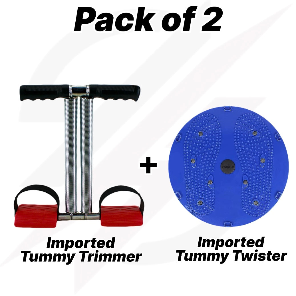 Imported Tummy Twister & Tummy Trimmer (Pack of 2)