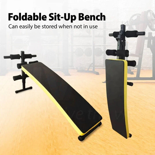 FitnessLab Incline Sit Up Bench Weight Bench Adjustable