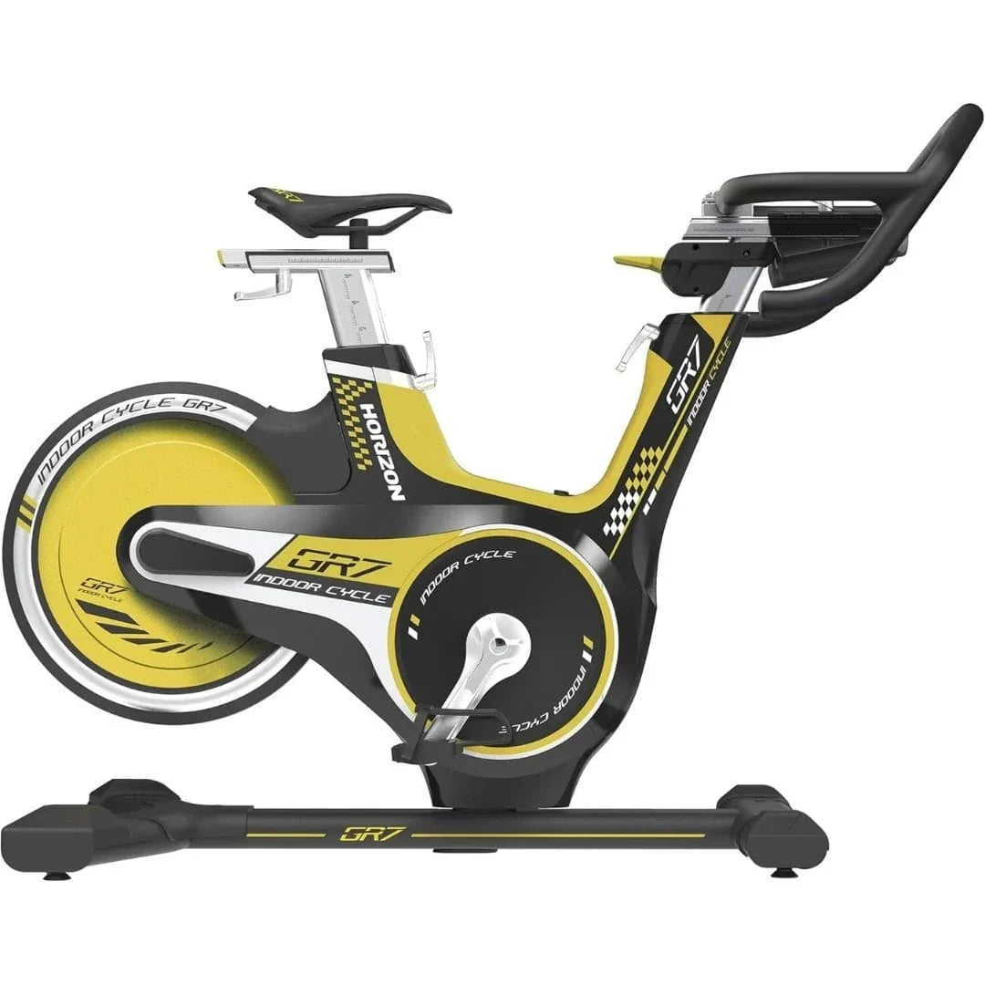 Horizon Fitness GR7 Indoor Cycle Stationary Exercise Bike with Magnetic Resistance