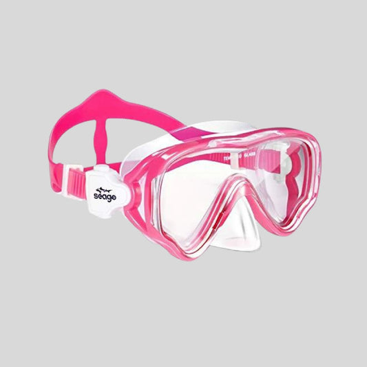 KIDS SWIMMING GOGGLES WITH NOSE COVER