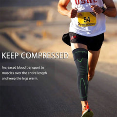 Compression Knee Sleeve With Straps