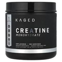 Kaged Creatine Monohydrate Unflavored 100 Servings
