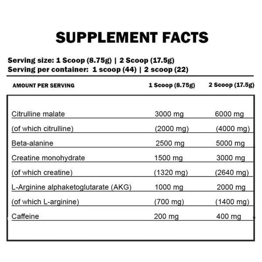 Kevin Levrone Shaaboom Pump | 40 Servings