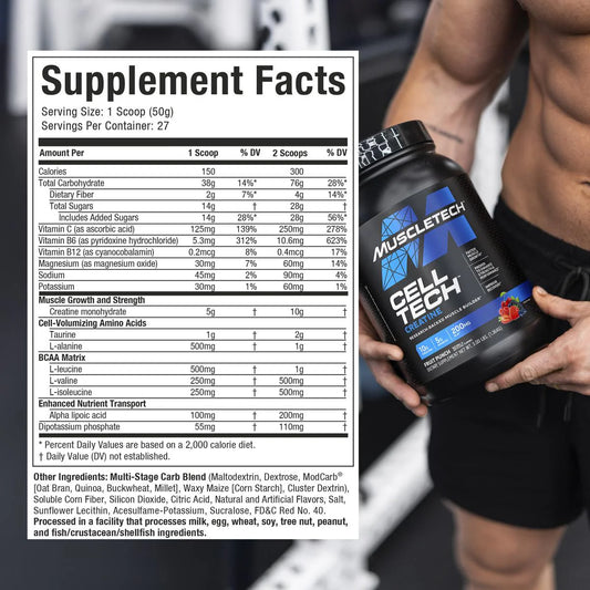 Muscletech Cell Tech Creatine 6lbs