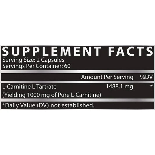 Nutrex Research L-Carnitine 1000 | 60 Servings