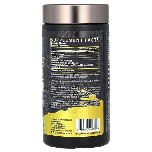 Nutrex Research Lipo 6 Intense Ultra Concentrate
