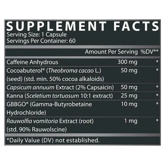 Nutrex Lipo6 Hardcore | 60 Servings