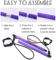 Portable Pilates Bar Kit