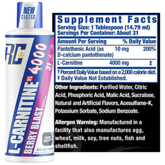 Ronnie Coleman L Carnitine Liquid XS 4000mg